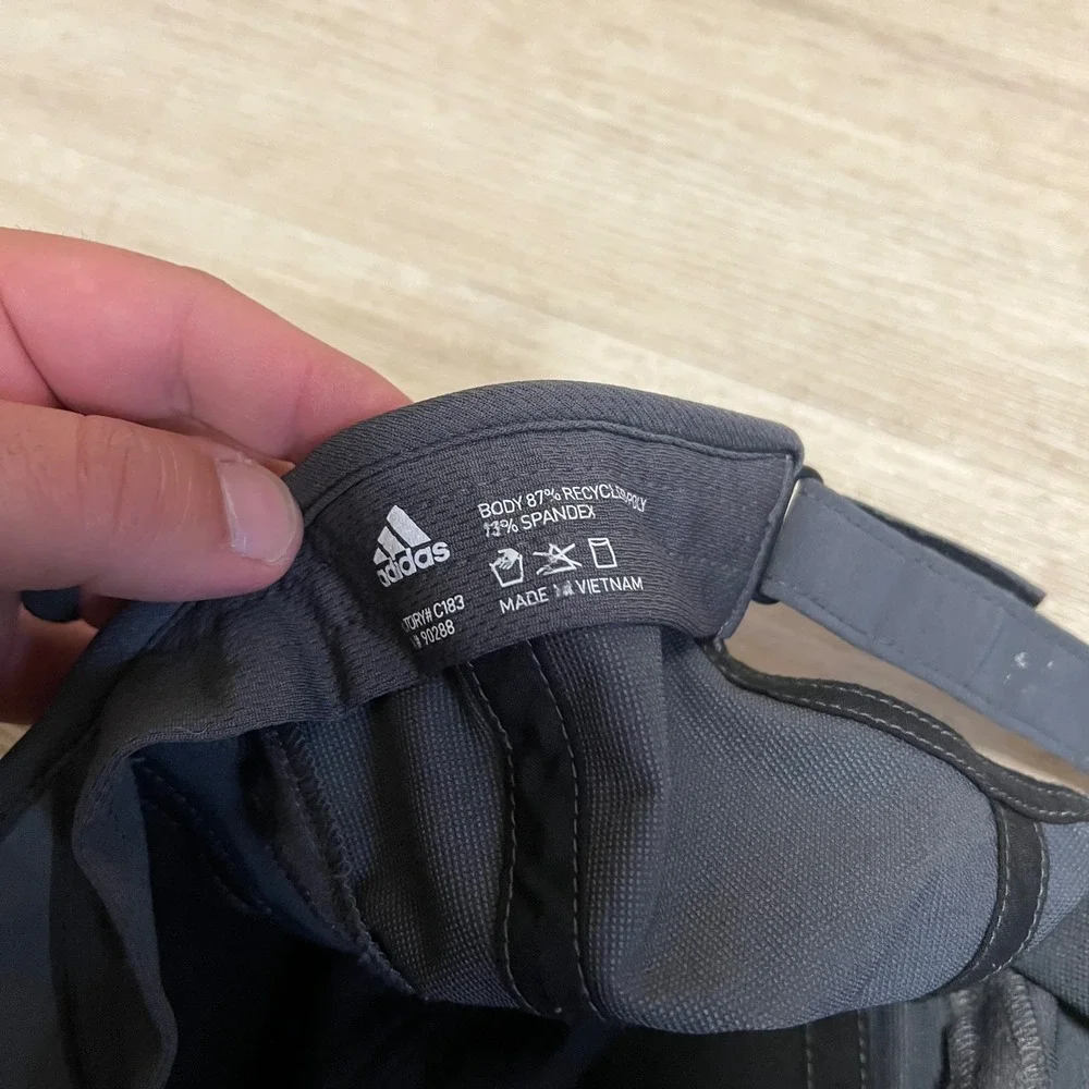 Adidas Aeroready Gray Mens Hat Lightweight Running Training Cap Gym‎